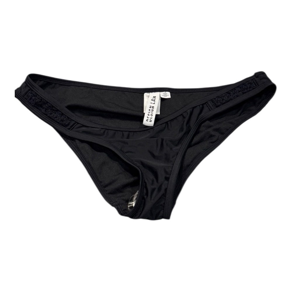 Design Lab Lord & Taylor Black Bikini Bottom large
